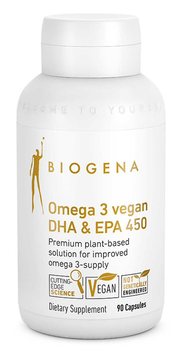 Omega 3 Vegan DHA & EPA 450 GOLD 90 Capsules – Raden Wellness